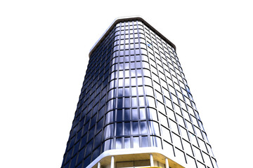 3d illustration of modern office building 