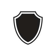 shield logo icon design vector