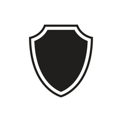 shield logo icon design vector