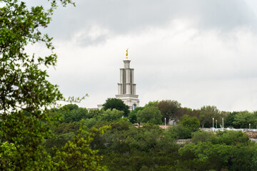 Fototapeta na wymiar a view of the san Antonio temple 
