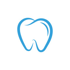 dental care logo icon design vector