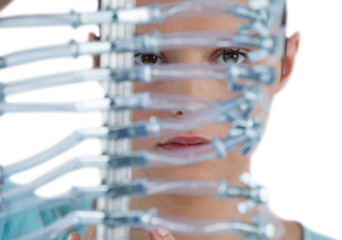 Female computer engineer