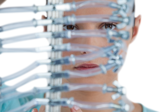 Female computer engineer