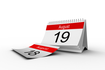 August 19th on calendar