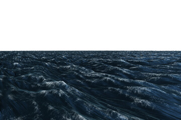 Dark blue ocean