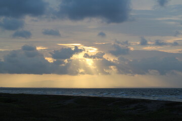 cielo atardecer