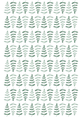 Gordijnen Illustration of leaf wallpaper © vectorfusionart