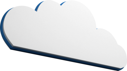 Cloud computing symbol