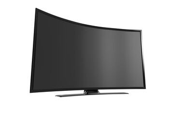 Digital image of blank television screen