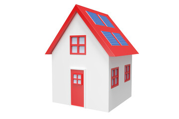 Composite image of house