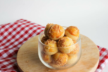 Kue Nastar or Nastar Cookies, These cookies commonly served for Idul Fitri or Lebaran The Great Islamic Day. Kue Lebaran