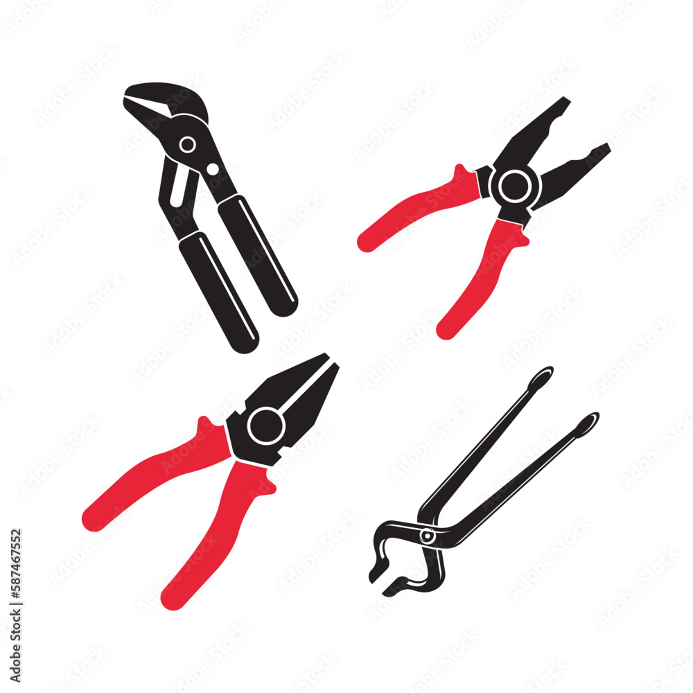 Poster Pliers symbol