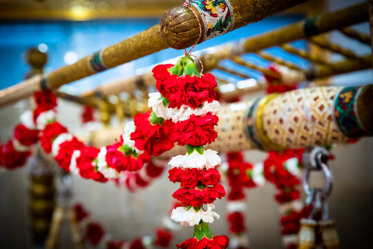 indian wedding decoration indian wedding set a mandap for hindu wedding celebration