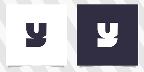 letter y logo design template - obrazy, fototapety, plakaty