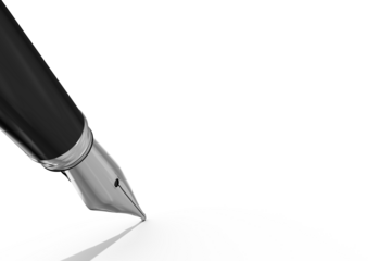 Close-up of ink pen