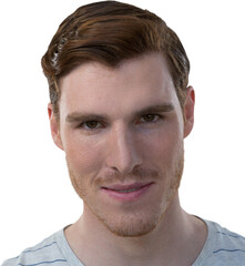 Obraz premium Male executive smiling