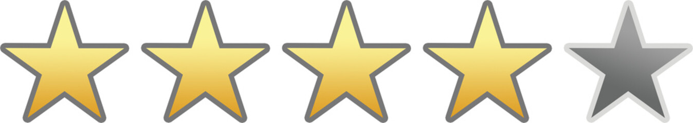 Four star rating