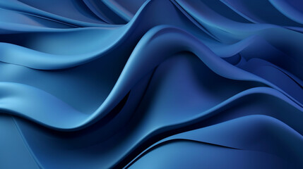 Obraz premium blue silk background