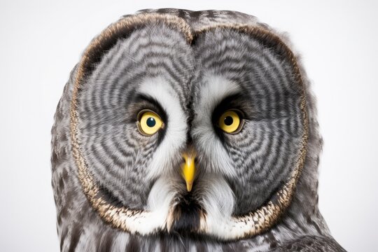 The great grey owl (Strix nebulosa) is a very large owl that has been recognized as the world's largest species of owl by length. Generative AI
