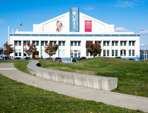 Seattle, USA - October 4, 2018: Museum of History and Industry in South Lake Union neighborhood of Seattle