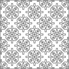 Stylish texture with figures from lines .Geometric lines art. Black and white pattern. Abstract background for web page, textures, card, poster, fabric, textile.