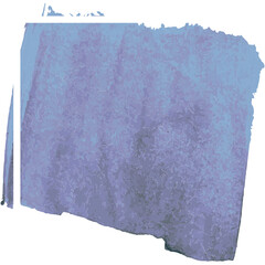 Vector image of smudged blue paint 