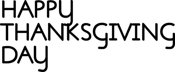 Thanksgiving message over white background
