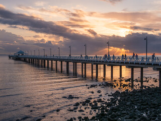 Fototapeta premium Sunrise Over the Pier