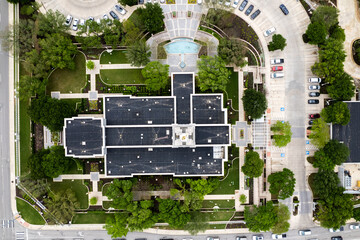a view of the san Antonio temple 