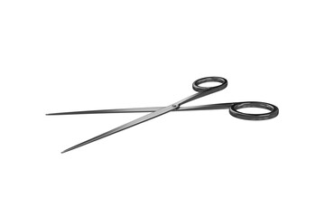 Close-up of black scissors