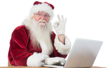 Santa is satisfied about what he found