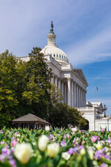 Fototapeta na wymiar United States Capitol Washington DC. Selective focus.
