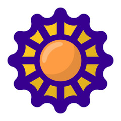 Beautiful yellow Flower no background