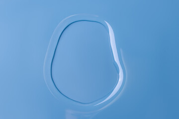 Water and waves in the form of a circle. Round hole in the water. Funnel. Water expansion. Water...