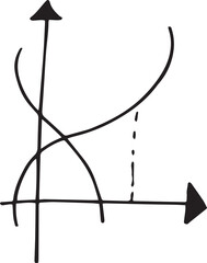 Illustration image of geometric diagram