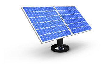 3d image of solar equipment 