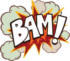 comic book explosion