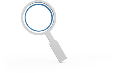 Magnifying glass icon symbol