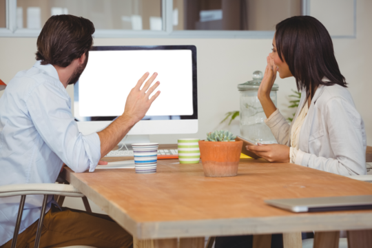 Business people having video conference - Powered by Adobe