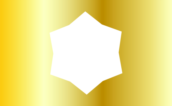 Geometric star shape