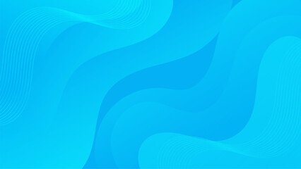 Abstract Blue liquid background. Modern background design. gradient color. Dynamic Waves. Fluid shapes composition. Fit for website, banners, wallpapers, brochure, posters