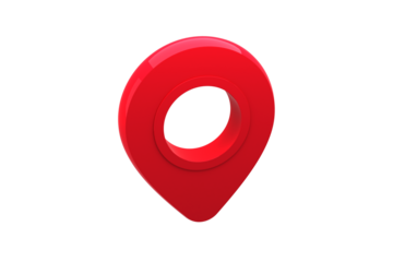 Close-up of navigation marker