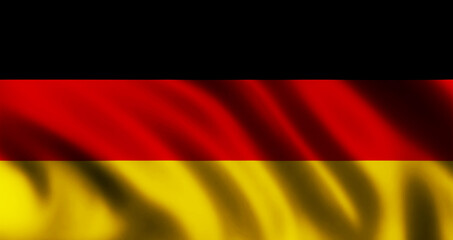 Obraz premium German flag waving Background
