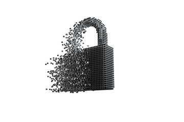 Digital image of lock