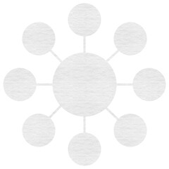 Circles connected to each other