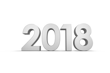 Digital image of numbers in gray color