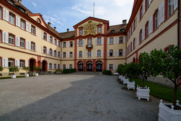 Fototapeta na wymiar Baroque palace. Mainau island, Germany
