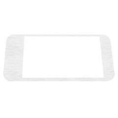 High angle view of smart phone