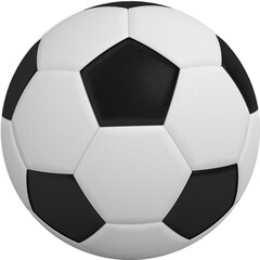 Black and white football