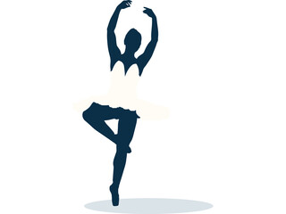 Obraz premium Ballet dancer dancing